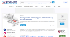 Desktop Screenshot of drugs.com