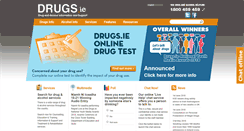Desktop Screenshot of drugs.ie