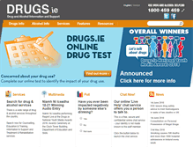 Tablet Screenshot of drugs.ie